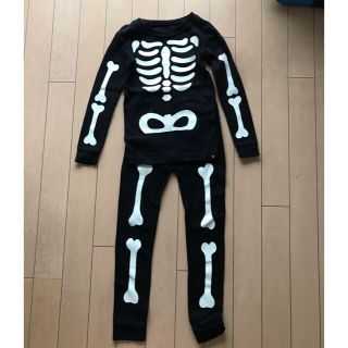 ベビーギャップ(babyGAP)の【美品】ハロウィン babyGAP ガイコツ １１０サイズ(衣装)