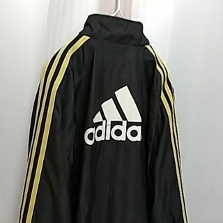 アディダス(adidas)のadidas　3ライン　ウィンドブレーカー　160(ジャケット/上着)