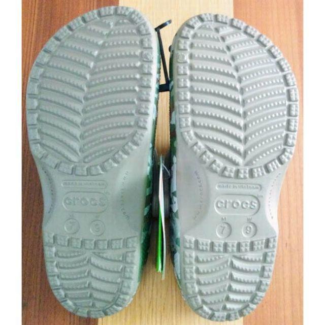 crocs(クロックス)のクロックス＊カモ柄＊25cm＊crocs＊サンダル メンズの靴/シューズ(サンダル)の商品写真