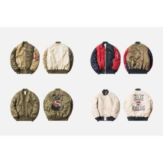 アルファインダストリーズ(ALPHA INDUSTRIES)のXS Kith × Alpha Industories Ma-1 Bomber(ミリタリージャケット)