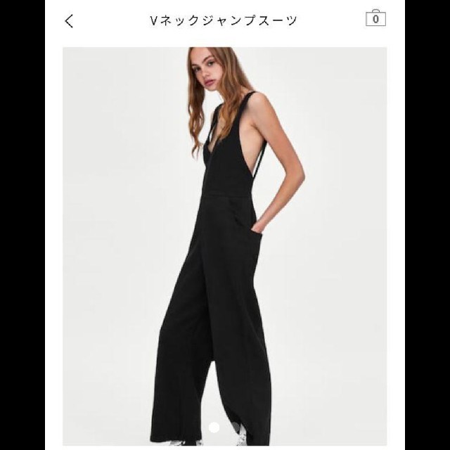 ZARA(ザラ)のザラ今期サロペット レディースのパンツ(サロペット/オーバーオール)の商品写真