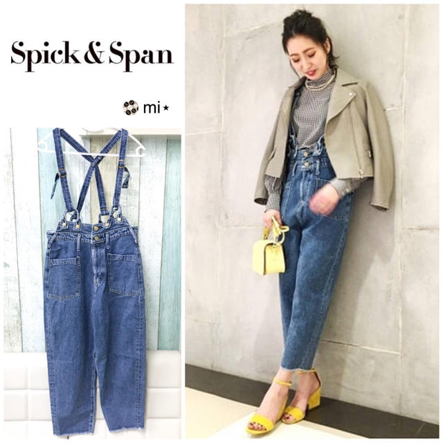 美品❣️ 【SOMETHING × Spick】サロペット M