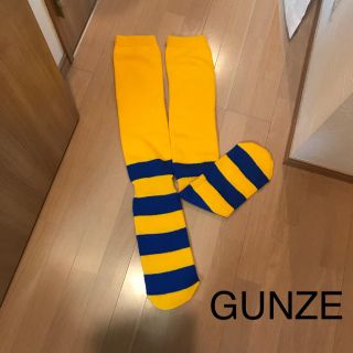 グンゼ(GUNZE)のお値下げ☆【美品】グンゼ 太ももまで  あったかソックス(ルームウェア)