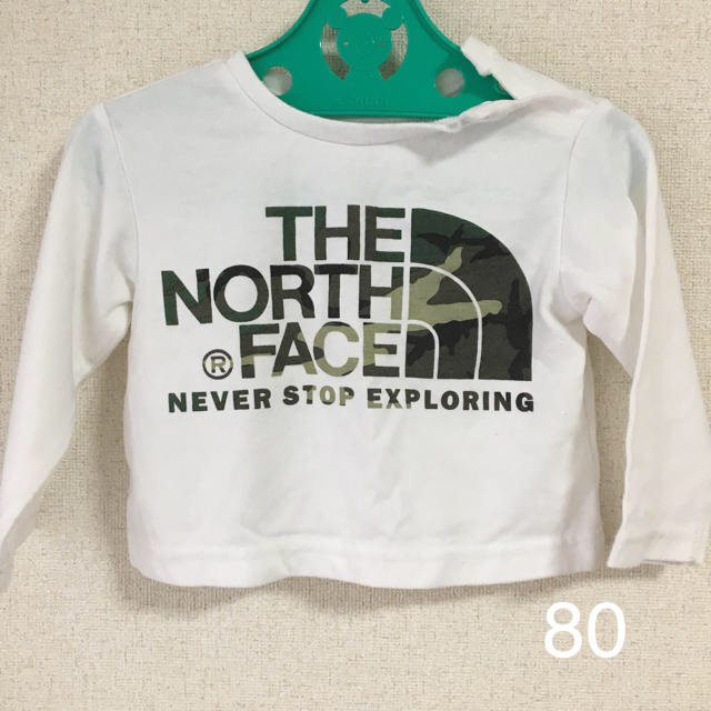 THE NORTH FACE(ザノースフェイス)のノースフェイス 長袖Tシャツ 80 キッズ/ベビー/マタニティのベビー服(~85cm)(Ｔシャツ)の商品写真