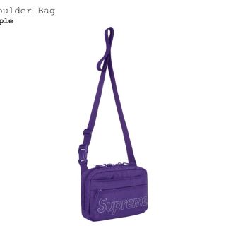 シュプリーム(Supreme)のsupreme 2018aw shoulder bag purple 国内正規品(ショルダーバッグ)