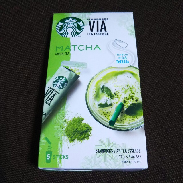 Starbucks Coffee(スターバックスコーヒー)の【スターバックス】抹茶×5本入 食品/飲料/酒の飲料(茶)の商品写真