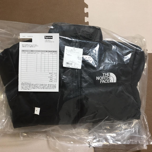 円高還元 Nuptse Leather - Supreme Jacket 新品未使用 Mサイズ レザー