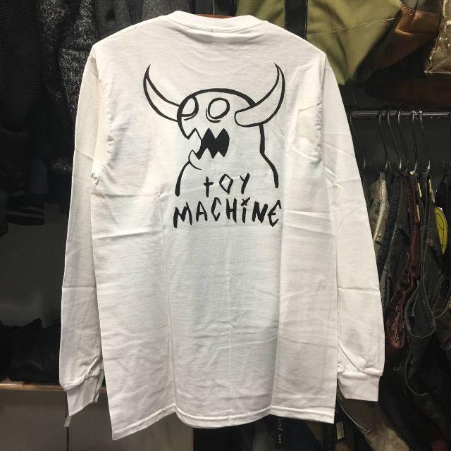 Toy Machine(トイマシーン)のインスタで注目ブランド！定価5292円 トイマシーン モンスターロゴ M メンズのトップス(Tシャツ/カットソー(七分/長袖))の商品写真