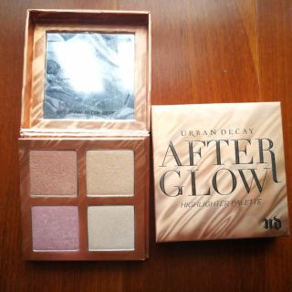 アーバンディケイ(Urban Decay)の専用アーバンディーケイハイライト&ブロンザーafterglow(フェイスカラー)