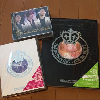 ジェイワイジェイ(JYJ)の新品 初回限定 JYJ LIVE IN DOME DVD・CD・フォトブック(ミュージック)