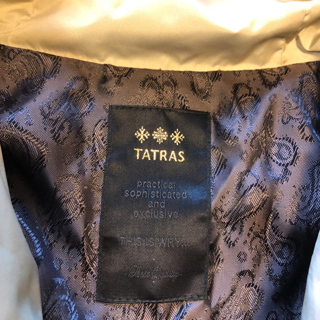 TATRAS(タトラス)のタトラス02ベージュモッズコートミリタリーモンクレールヘルノカナダグース好きな方 レディースのジャケット/アウター(モッズコート)の商品写真