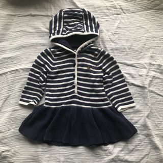 ベビーギャップ(babyGAP)のbaby GAP ペプラムニットワンピース(ワンピース)