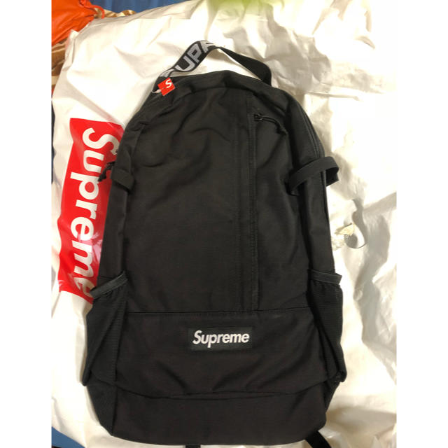 メンズsupreme backpack 18ss バックパック 新品 国内 タグ付き