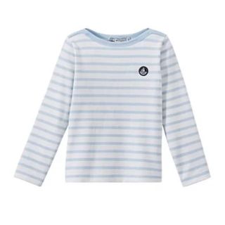 プチバトー(PETIT BATEAU)のプチバトー 18SS マリニエール長袖プルオーバー 4ans 新品(Tシャツ/カットソー)