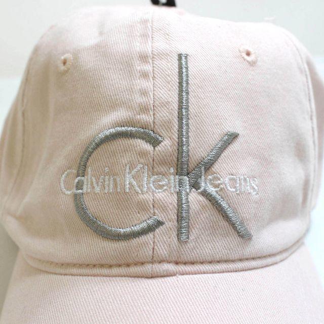 Calvin Klein(カルバンクライン)のカルバンクライン キャップ ck 刺繍 帽子 ピンク 新品 171216 レディースの帽子(キャップ)の商品写真