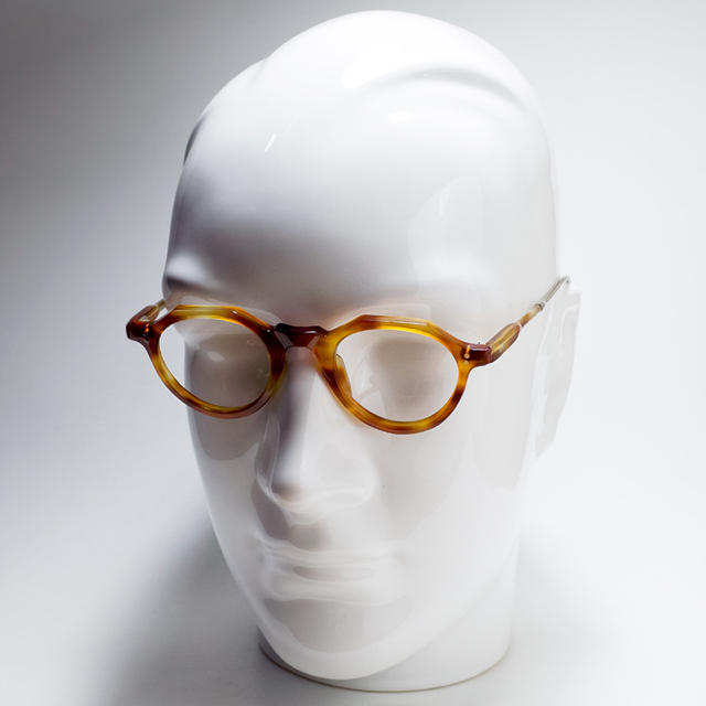 未使用デッド 40s フランスヴィンテージ クラウンパント ウェリントン メガネ メンズのファッション小物(サングラス/メガネ)の商品写真
