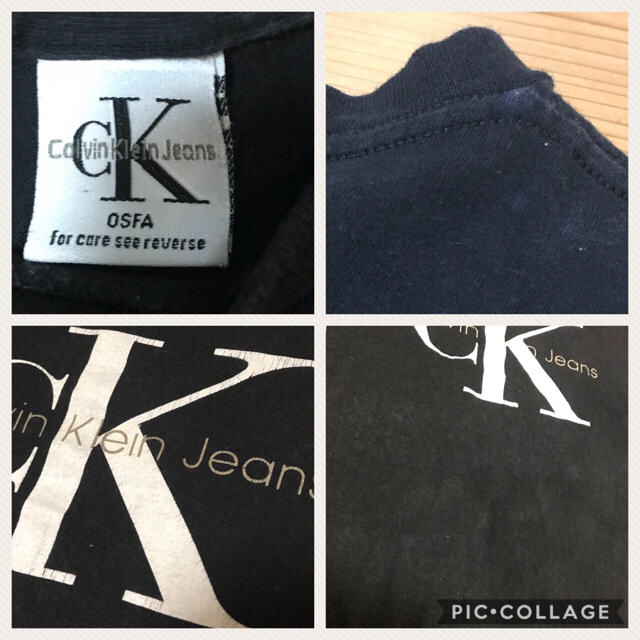 Calvin Klein(カルバンクライン)のカルバン クライン ショート丈 Tシャツ レディースのトップス(Tシャツ(半袖/袖なし))の商品写真