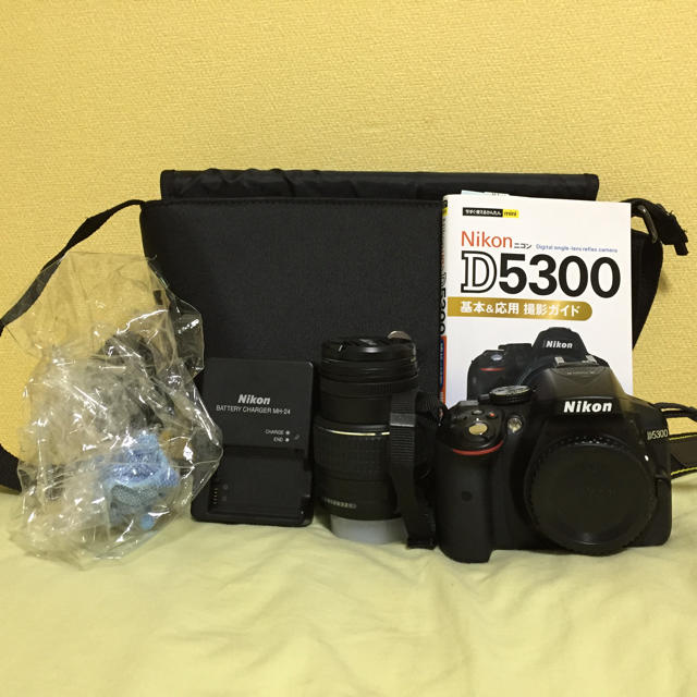 Nikon D5300セット wifiでスマホに直接送信可能!-