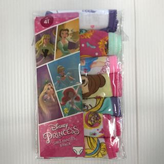 ディズニー(Disney)のDisney プリンセス ガールズパンツ 7枚セット 4T(下着)