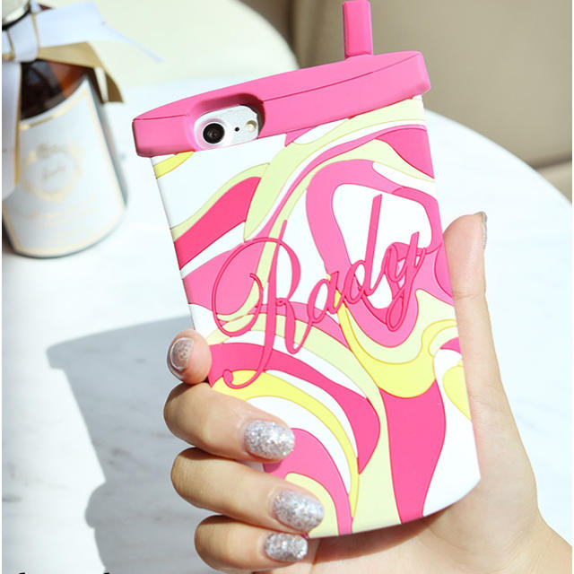格安SALEスタート! 新品未開封♡Rady ハートマーブルタンブラーiPhone