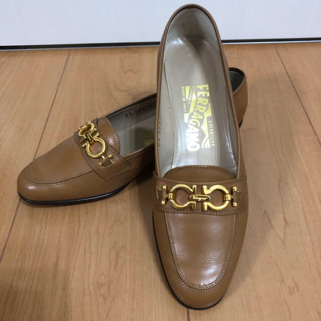 \u003c最終お値下げ\u003e Salvatore Ferragamo  パンプス 黒