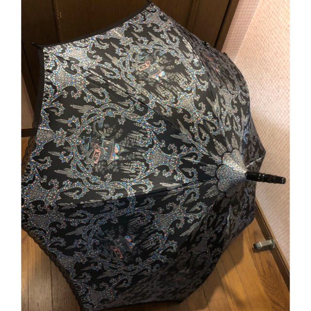 傘新品ANNA SUI アナスイ 雨傘 黒バコダ