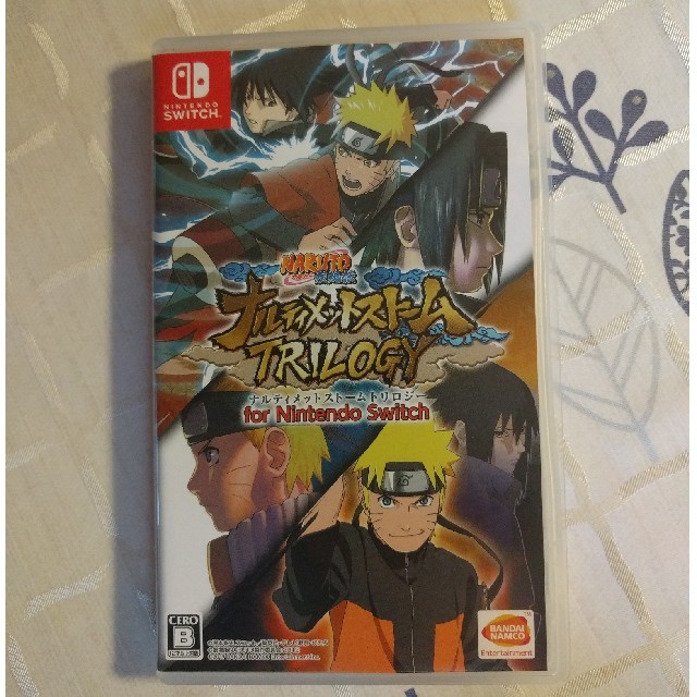 Nintendo Switch(ニンテンドースイッチ)のNARUTO-ナルトー 疾風伝 ナルティメットストームトリロジー」 エンタメ/ホビーのゲームソフト/ゲーム機本体(家庭用ゲームソフト)の商品写真