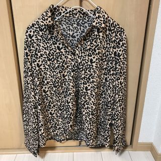 スタイルナンダ(STYLENANDA)の☆STYLENANDA 新品 ヒョウ柄シャツ レオパード♡韓国(シャツ/ブラウス(長袖/七分))