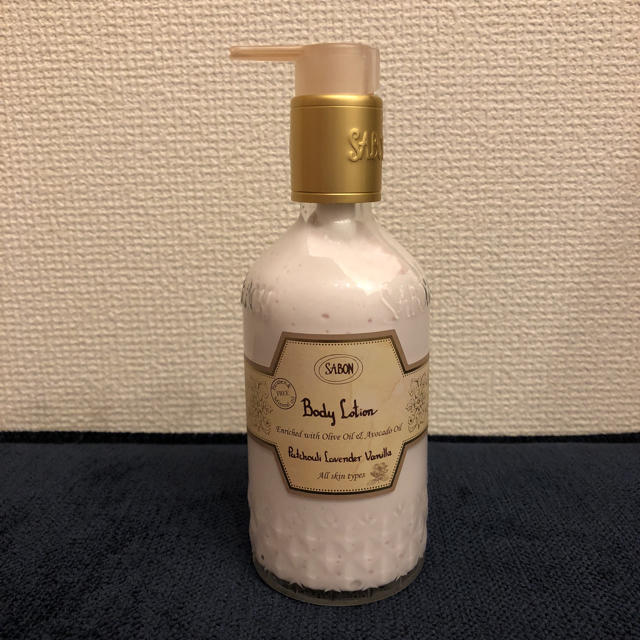 SABON(サボン)のサボン ボディローション パチュリラベンダーバニラ 未使用 コスメ/美容のボディケア(ボディローション/ミルク)の商品写真