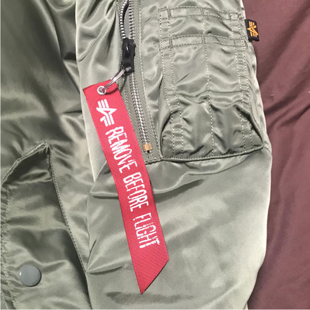 ALPHA INDUSTRIES(アルファインダストリーズ)のALPHA MA-1 ミリタリージャケット メンズのジャケット/アウター(フライトジャケット)の商品写真