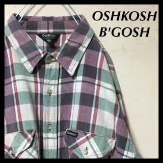 オシュコシュ(OshKosh)のOSHKOSH B'GOSH オシュコシュ 長袖シャツ ビッグシルエット 厚手(シャツ)