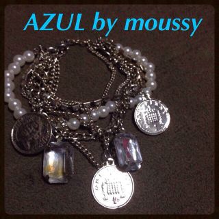 アズールバイマウジー(AZUL by moussy)のAZUL by moussy ブレス(ブレスレット/バングル)