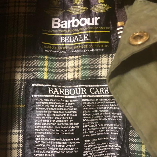 Barbour リメイク オイルド