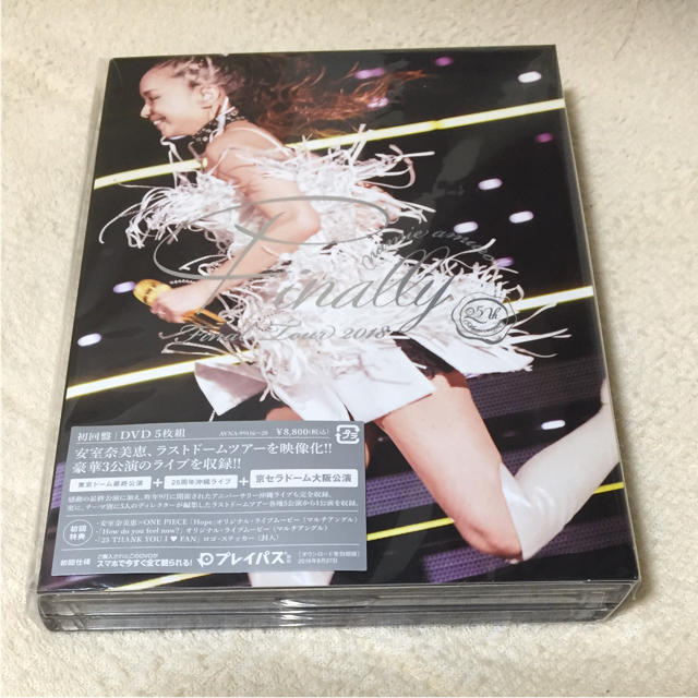 安室奈美恵 Finally DVD 初回限定版 京セラ 大阪ドーム