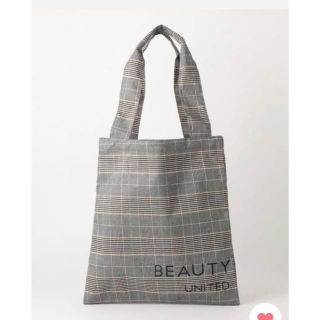 ビューティアンドユースユナイテッドアローズ(BEAUTY&YOUTH UNITED ARROWS)のビューティ&ユース アローズ 大人気完売 トートバッグ チェック(トートバッグ)