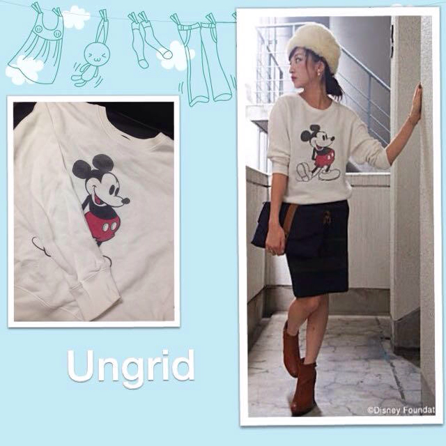 トップスUngrid♡ミッキー♡スウェット