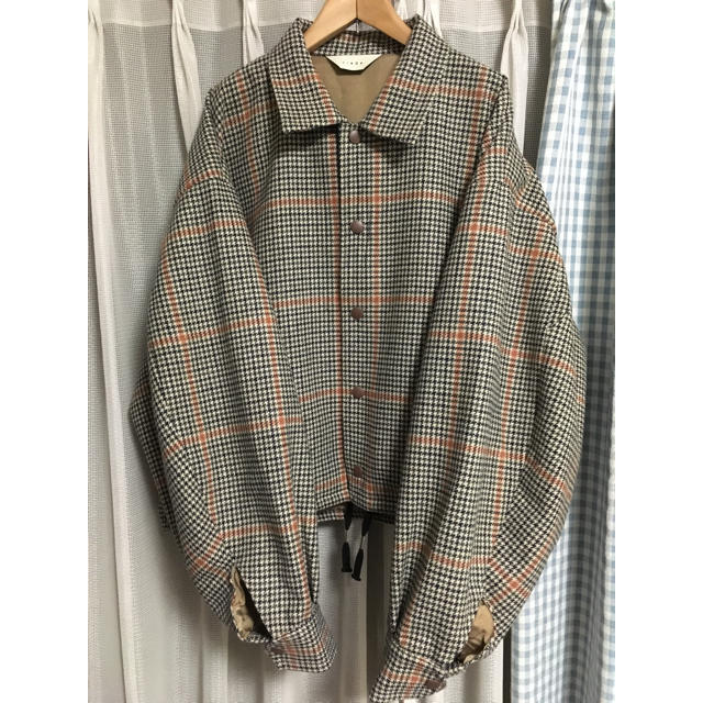 Jieda(ジエダ)の2018aw JieDa HOUND’S TOOTH COACH JACKET メンズのジャケット/アウター(ブルゾン)の商品写真