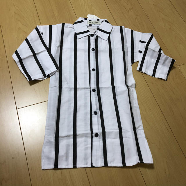 ZARA KIDS(ザラキッズ)の新品♦︎ストライプシャツワンピース キッズ/ベビー/マタニティのキッズ服女の子用(90cm~)(ワンピース)の商品写真