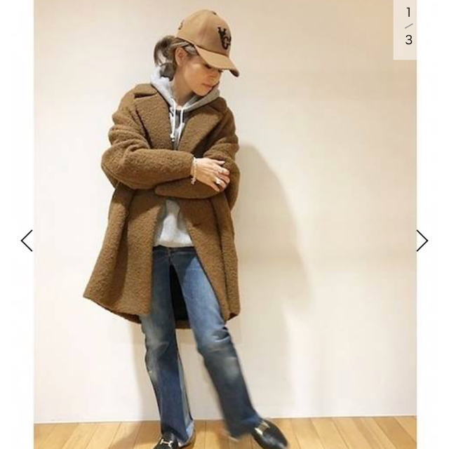 MARNI 柿色アルパカロングコート | m-novine.com