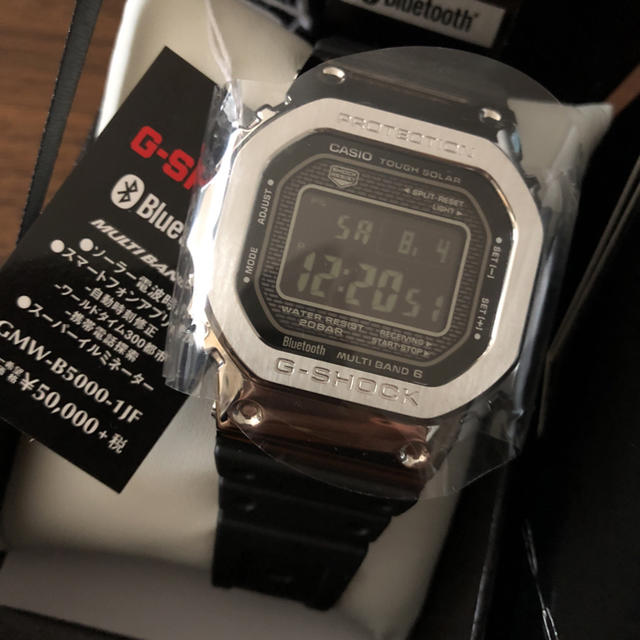 人気 ラスト1本 - G-SHOCK CASIO 未使用完品 新品 GMW-B5000-1JF 35