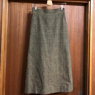 ユナイテッドアローズ(UNITED ARROWS)のロングチェックスカート(ロングスカート)