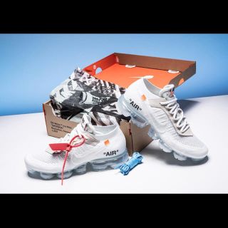 オフホワイト(OFF-WHITE)のTHE 10 : NIKE AIR VAPORMAX 25.5(スニーカー)