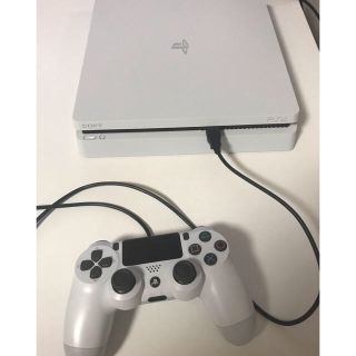 プレイステーション4(PlayStation4)の【ris ray様専用】プレステ4 500GB グリッシャーホワイト(家庭用ゲーム機本体)