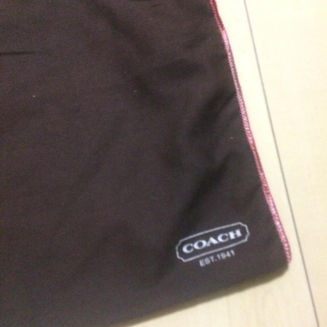 COACH - *袋のみ 直営店購入本物コーチCOACHのお鞄用の保存袋 39*33