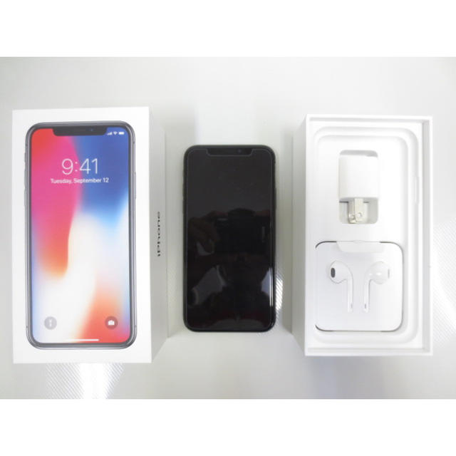 iPhone(アイフォーン)のiPhoneX SIMフリー 256GB スマホ/家電/カメラのスマートフォン/携帯電話(スマートフォン本体)の商品写真