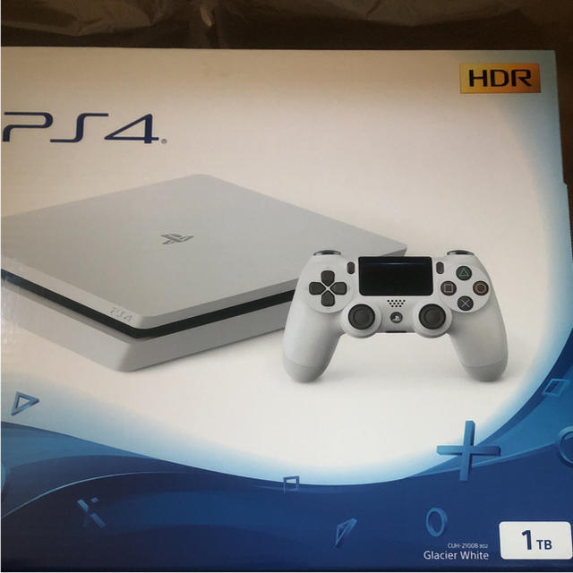 新品 PlayStation4 グレイシャー・ホワイト 1TB