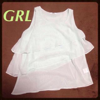 グレイル(GRL)のGRL シフォンチュニック(チュニック)