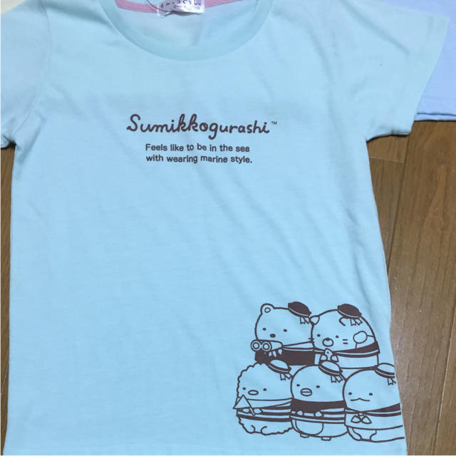 サンリオ(サンリオ)の150 半袖 新品 Tシャツ 女の子 3枚 サンリオ  すみっこぐらし  キッズ/ベビー/マタニティのキッズ服女の子用(90cm~)(Tシャツ/カットソー)の商品写真