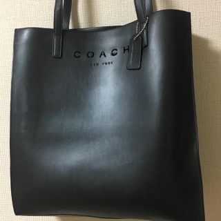 コーチ(COACH)の美品！COACH 本革トートバッグ(トートバッグ)