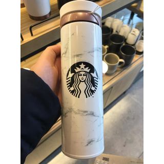 Starbucks Coffee - 韓国スタバ限定!大理石柄タンブラーの通販 by う